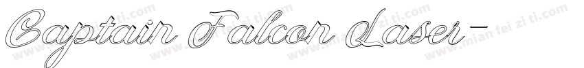 Captain Falcon Laser字体转换